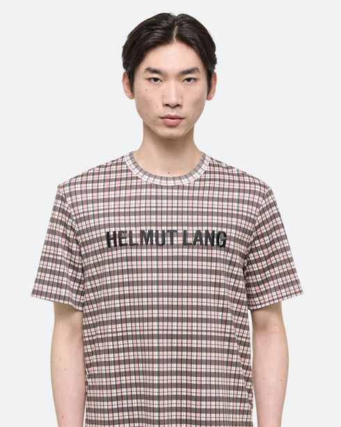 HELMUT LANG Printed Logo Tee Mens Apparel
